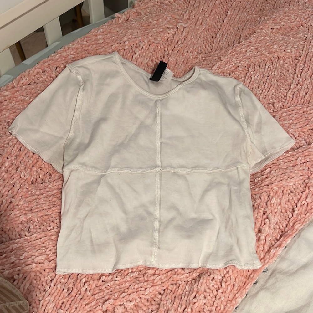 H&M cropped t shirt